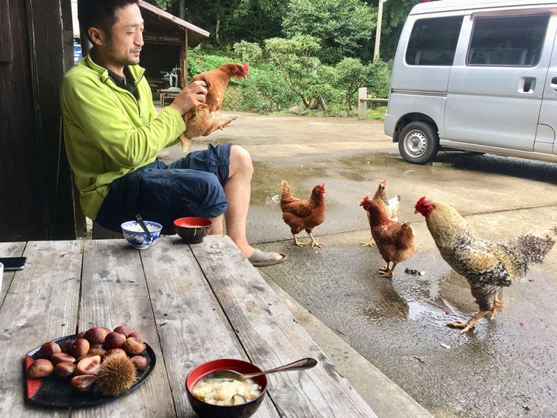 ngôi nhà cổ trên núi